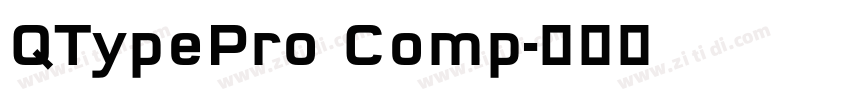 QTypePro Comp字体转换